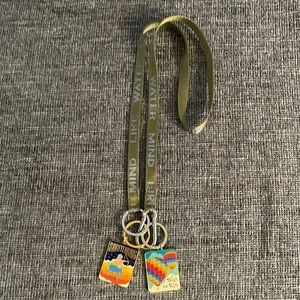 Key Styling Set - BAGGU Lanyard and Lucky Horse Press Keychain Duo